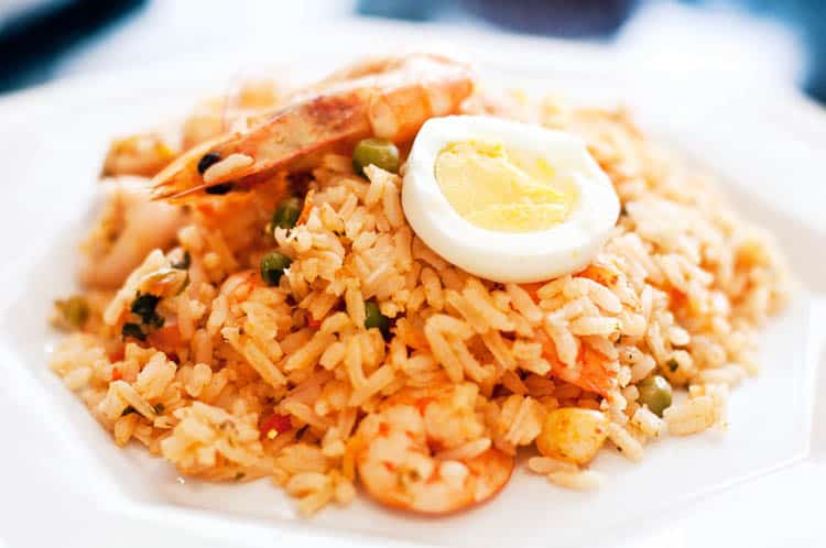 Peruvian seafood rice recipe